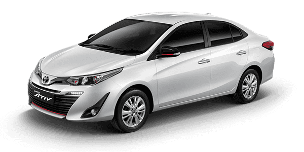 Toyota Yaris Ativ 2021 สีขาว