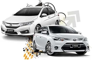 honda city , toyota vios